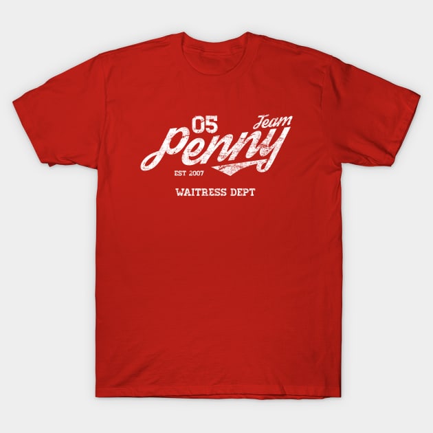 Team Penny T-Shirt by ninjacookie